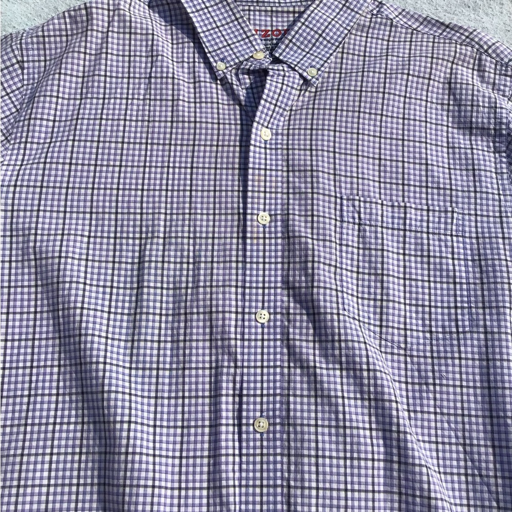 Men’s Izod Purple Dress Shirt